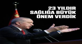 Erdoğan: Sağlık sistemini halkımızın hizmetine sunduk