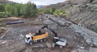 Erzincan Kemah'ta Sulama Projesiyle 4.510 Dekar Tarım Arazisi Suya Kavuşacak