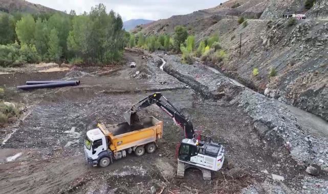 Erzincan Kemah'ta Sulama Projesiyle 4.510 Dekar Tarım Arazisi Suya Kavuşacak