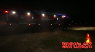 Hava Kurtarma Ekipleri Uçuş Güvenliği İçin Sahada Hazır Bekliyor