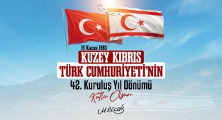 KKTC'nin 42. Kuruluş Yıldönümü: Denktaş ve Ecevit Anıldı