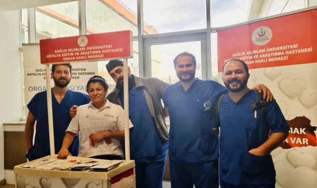 Organ ve Doku Bağışı Haftası'nda Hastanede Bilgilendirme Etkinliği