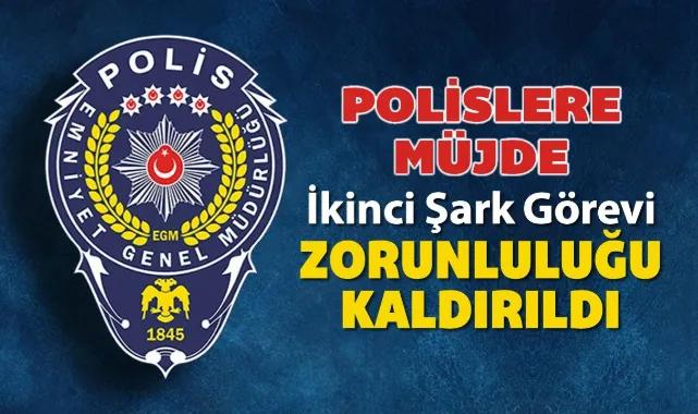 Polisler için zorunlu 2. şark kaldırılıyor! Bakan Yerlikaya duyurdu