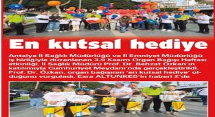 Sağlık Bakanlığı 4 Kasım Basın Haberleri Açıklaması Yayınlandı