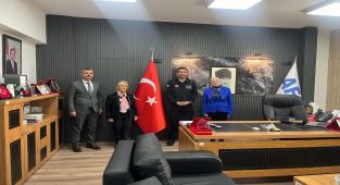 Türk Kadınlar Birliği Karaman Şubesi'nden İl Müdürü Cengiz Çavuş'a Ziyaret