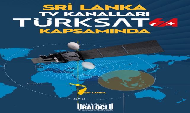 TÜRKSAT 6A'dan Sri Lanka'ya Kapasite Anlaşması: Yeni Bir Uluslararası Başarı