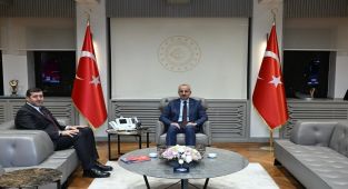 Uraloğlu ve Ersoy Kayseri Hizmetlerini Görüşmek Üzere Bir Araya Geldi