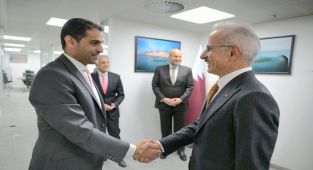 Uraloğlu ve Katarlı Bakan, Kalkınma Yolu Projesi'ni Görüştü