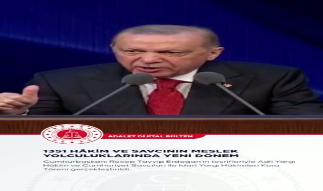 Adalet Bakanlığı Haftalık Gündemi Dijital Bülten'de Yayınlandı