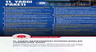 Adalet Bakanlığının Haftalık Gündemi Dijital Bülten İle Açıklandı