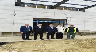 Antalya Aksu Devlet Hastanesi İnşaatında İlerlemeler Yerinde İncelendi