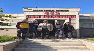 Antalya İl Sağlık Müdürü Kepez Acil Sağlık İstasyonu'nu Ziyaret Etti