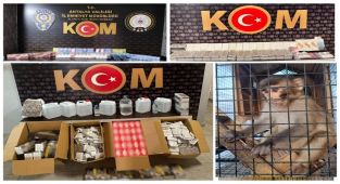 Antalya'da Haftalık Operasyonlarda Çok Sayıda Kaçak Ürün ve Silah Ele Geçirildi