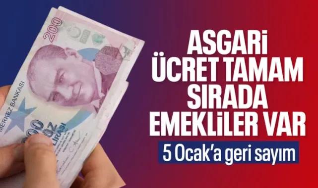 Asgari ücret kararı sonrası gözler memur ve emekli zammında