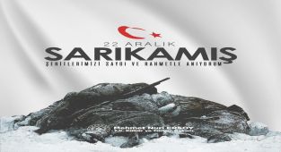 Bakan Ersoy: Sarıkamış Şehitlerini Rahmetle Anıyoruz