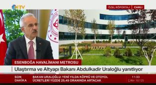 Bakan Uraloğlu: Esenboğa Havalimanı Metro Hattı İhalesi 2026'da