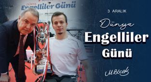 Başkan Böcek'ten Engelliler Günü Mesajı: Toplumsal Eşitlik Vurgusu
