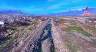 DSİ'den Muş Varto'da Dört Köy İçin Taşkın Koruma Çalışmaları Sürüyor