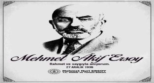 Mehmet Akif Ersoy Vefatının Yıl Dönümünde Saygıyla Anıldı