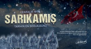 Sarıkamış Harekatı'nın 111. Yılında Şehitler Saygıyla Anıldı