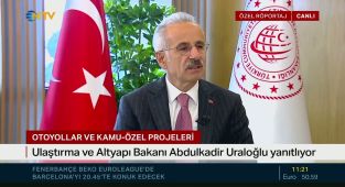 Uraloğlu: Otoyol Ücretleri Yeniden Değerleme Oranı ve Enflasyona Göre Belirlenecek