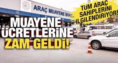2026 Araç muayene ücretleri belli oldu! Cezası var