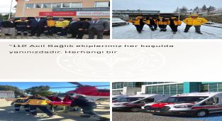 Antalya 112 Acil Ekipleri Zorlu Koşullarda Vatandaşa Ulaşıyor