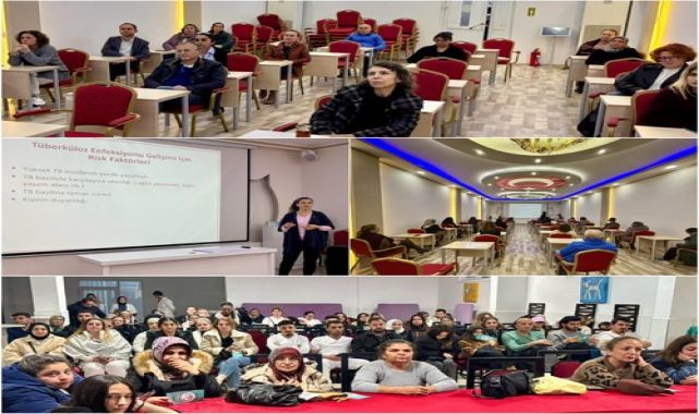 Antalya İl Sağlık Müdürlüğü'nden Tüberküloz Eğitimleri ve Farkındalık Çalışmaları