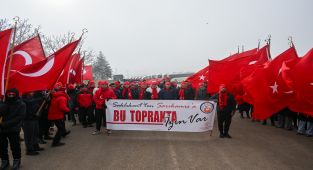 Antalya'da Sarıkamış Şehitleri İçin 'Saklıkent'ten Sarıkamış'a Yürüyüşü