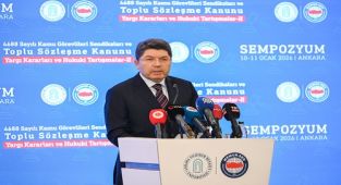 Bakan Tunc: Yargı Kararları 4688 Sayılı Kanun İçin Pusula Niteliğinde