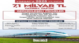 Bakan Uraloğlu: 2025'te Ulaştırma Yatırımlarında Yeni Seferberlik Başlıyor