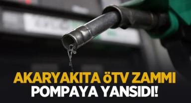 Benzin ve motorinde ÖTV artışı