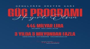 Cumhurbaşkanı Erdoğan: Gençlerin Üretim Çağı GÜÇ Programı Başlıyor