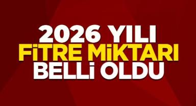 Diyanet İşleri Başkanlığı 2026 yılı fitre miktarını belirledi