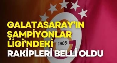 Galatasaray'ın Şampiyonlar Ligi play-off turunda rakibi kim oldu? Şampiyonlar Ligi play-off kura çekimi ne zaman?