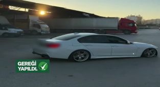 Kepez'de Trafiği Tehlikeye Düşüren Driftçiye Ağır Ceza Uygulandı