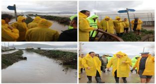Kumluca'da Hasar Gören Örtü Altı Tarım Alanları Denetlendi
