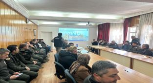 Afet Farkındalık Eğitimi Orman İşletme Personeline Verildi