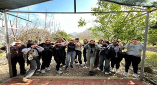 Antalya'da Çocuklar Doğada Kahvaltıyla Buluştu