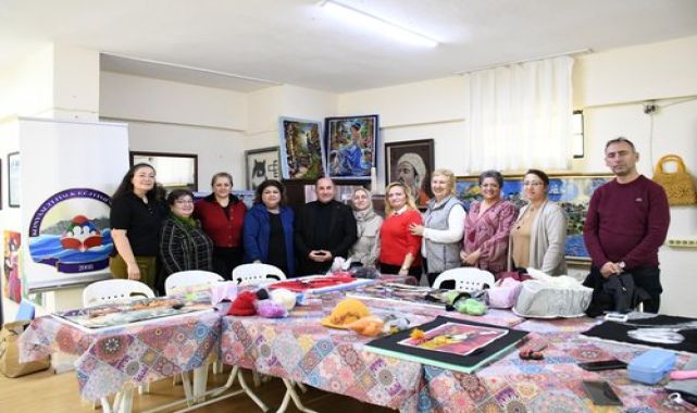 Antalya'da Şehit ve Gazi Yakınlarına Yönelik Keçe Sanatı Kursu Ziyareti