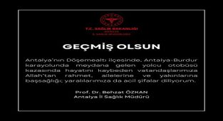 Döşemealtı'nda Otobüs Kazası: Yaralılara Acil Şifa