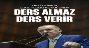 Erdoğan: Türkiye İnanç Özgürlüğü Konusunda Ders Verir