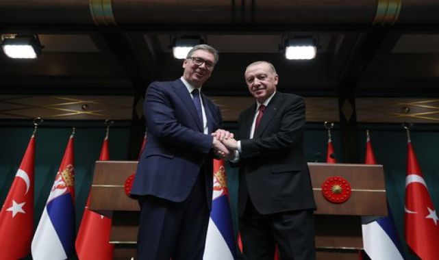 Erdoğan ve Vucic'ten Sırbistan-Türkiye Ekonomik İlişkilerine Vurgu