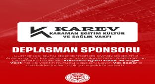 Karaman FK'dan Ankaragücü Maçı İçin Veli Bozkır ve Vakfına Teşekkür