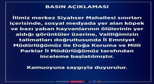 Karaman Valiliği'nden Önemli Basın Açıklaması