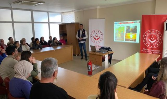 Kepez Sosyal Hizmet Merkezi Personeline Yangın Eğitimi Verildi