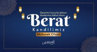Muhittin Böcek'ten Berat Kandili Mesajı