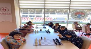 Nurcan Karakaya Anaokulu Öğrencilerinden Satranç Salonu Ziyareti