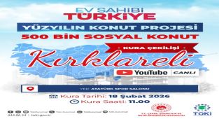 TOKİ Kura Çekilişleri Kırklareli ve Mersin'de Devam Ediyor