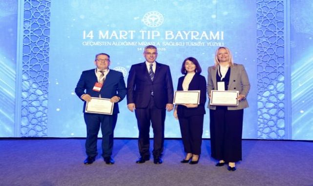 14 Mart Tıp Bayramı'nda Antalya'da Ödül Töreni Düzenlendi